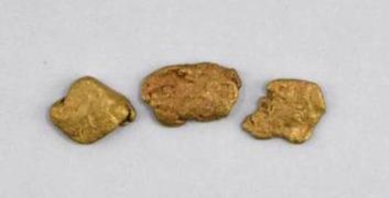 Alaska Placer Gold Nuggets 2.4 grams