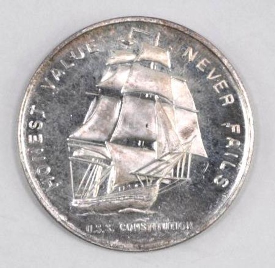 Liberty Mint 1oz. .999 Fine Silver Round