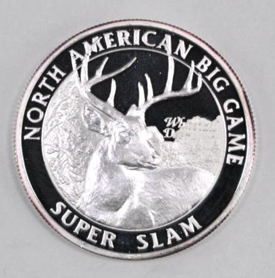 North American Hunting Club 1oz. .999 Fine Silver