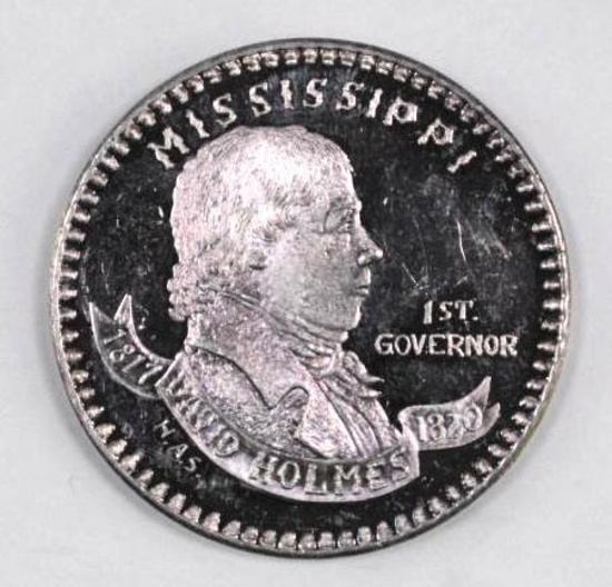 Mississippi Sesquicentennial 1oz. .999 Fine Silver