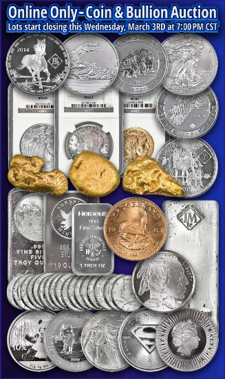 Online Only Coin & Bullion Auction