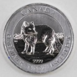 2014 Canada $8 1.5oz. Arctic Fox .9999 Fine Silver