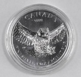 2015 Canada $5 Great Horned Owl 1oz. .9999 Fine Silver