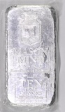 Mason Mint 10oz. .999 Fine Silver Ingot/Bar