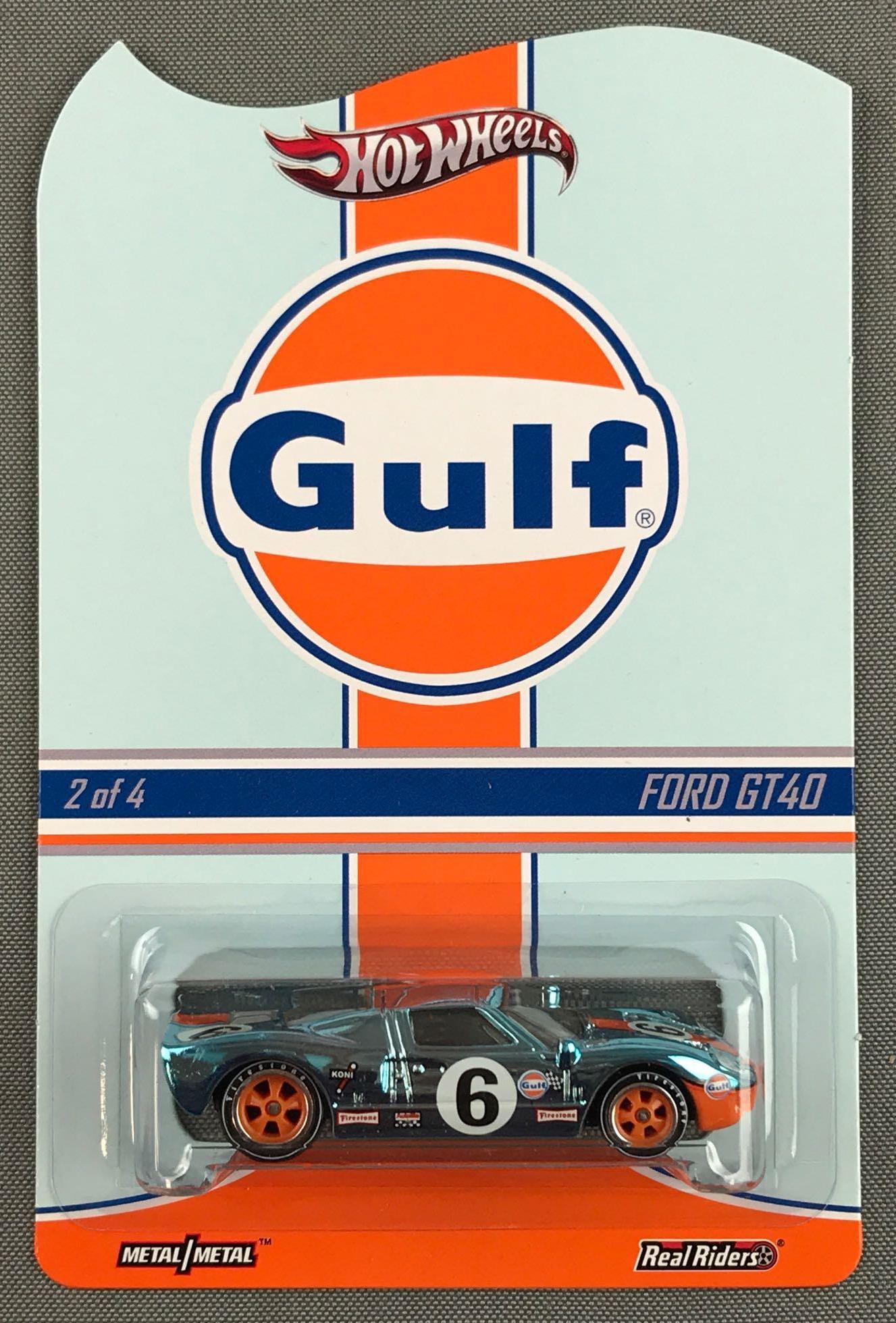 Hot Wheels Real Riders Gulf Ford GT40 | Proxibid