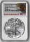 2020 S American Silver Eagle 1oz. (NGC) MS69