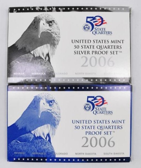Group of (2) 2006 Washington 50 State Quarter Proof Sets