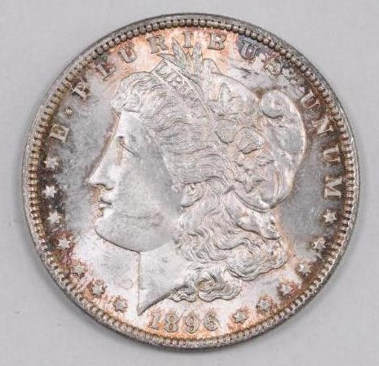 1896 P Morgan Silver Dollar