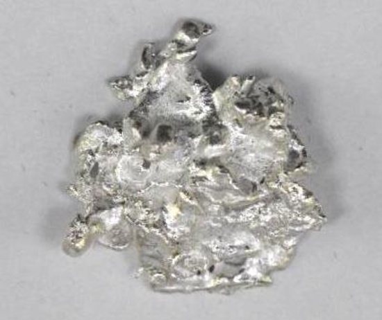 Crystalline Silver Nugget 15.7 Grams