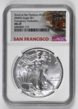 2020 S American Silver Eagle 1oz. (NGC) MS69