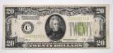 1928-B $20 Federal Reserve Note