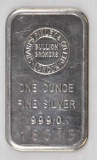 Sharps Pixley 1oz. .999 Fine silver Ingot/Bar