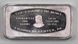 The Franklin Mint 2oz. .925 Fine Silver Ingot/Bar