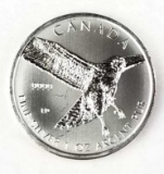 2015 Canada Red Tailed Hawk 1 oz silver round