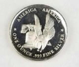 America The International Silver Trade Unit .999 Fine Silver Round 1 Oz