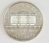 2014 Austrian Philharmonic Silver 1 oz Fine Silver Round