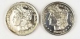 (2) Vintage American Pacific Mint 1 oz .999 fine Silver Rounds