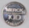 1991 Merck 1oz. .999 Fine Silver Round