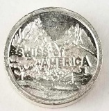 Swiss Of America - Silver Round 1 Oz. Draper Mint .999 Fine