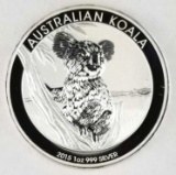 2015 Australia Koala 1 oz .999 Fine Silver Dollar Round Perth Mint