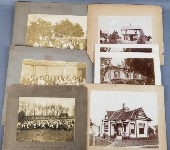 Group of antique photographs