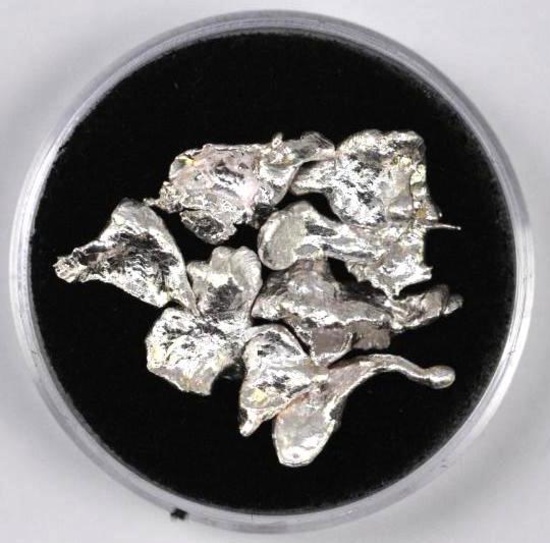 Crystalline Silver Nugget 5.1 Grams