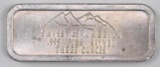 Swiss of America Draper Mint 3oz. .999 Fine Silver Ingot/Bar