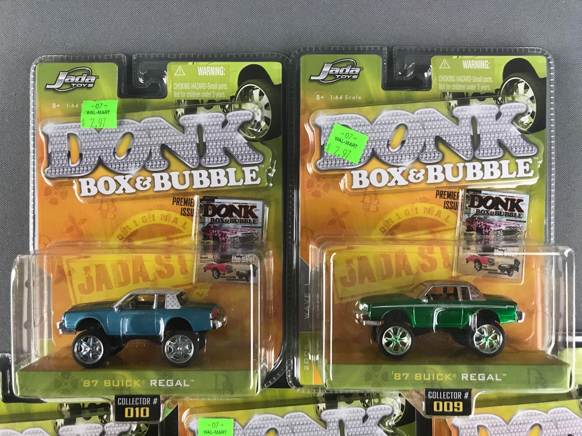 Group of 8 Jada Toys Donk Box & Bubble die-cast | Proxibid