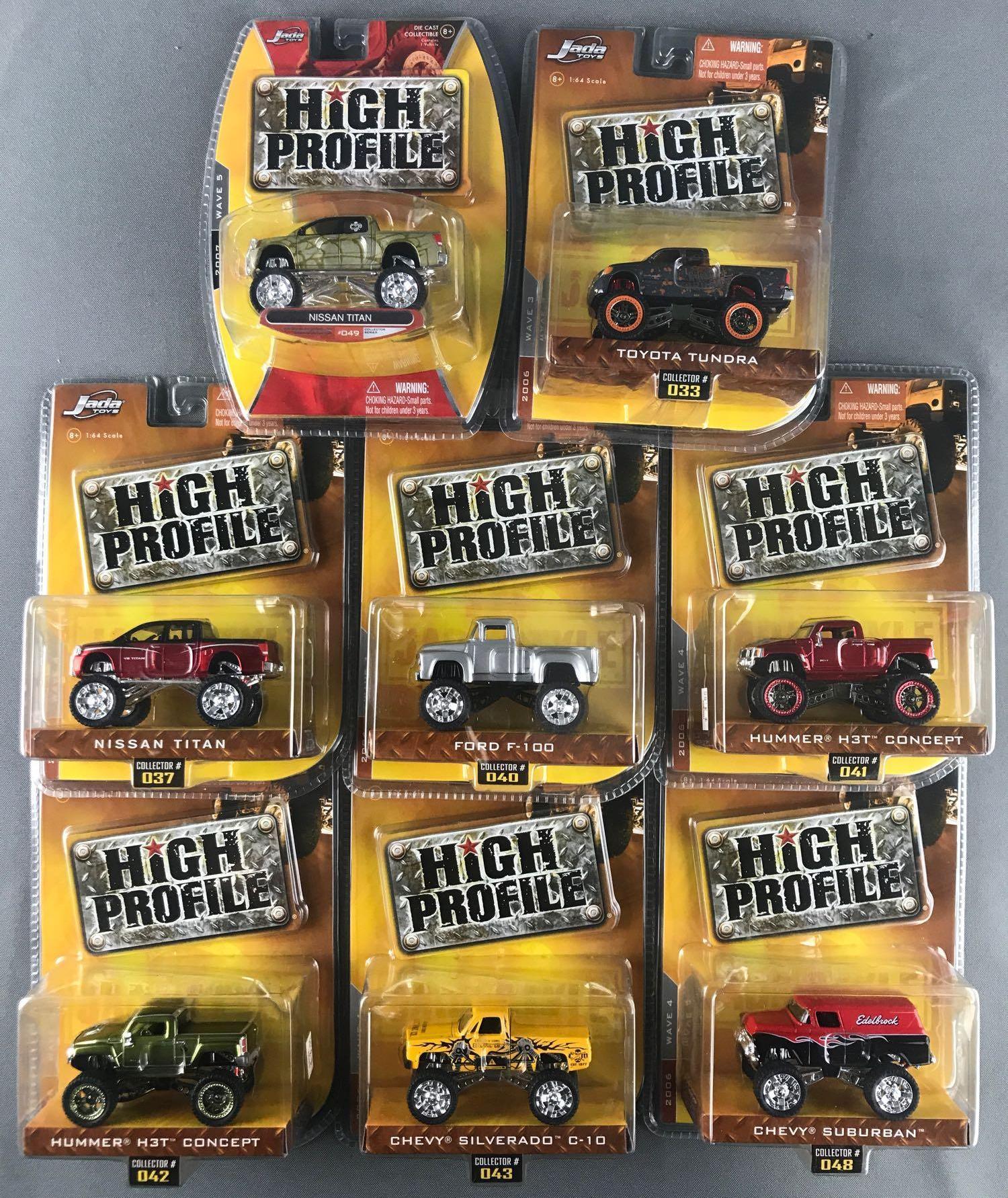 Group of 8 Jada Toys High Profile die-cast | Proxibid