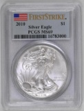 2010 American Silver Eagle 1oz. (PCGS) MS69
