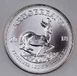 2018 South African Krugerrand 1 oz .999 Fine Silver Bullion Round