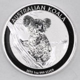 2015 Australia Koala 1oz. .999 Fine Silver