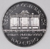 2020 Austria Philharmonic 1oz. .9995 Fine Platinum