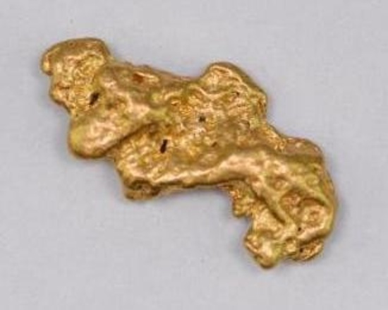 Alaska Placer Gold Nugget 3.1 Grams
