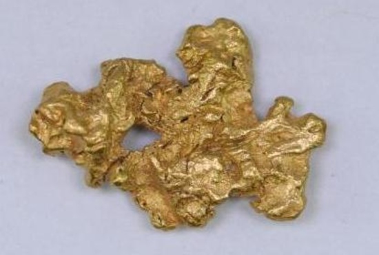 Alaska Placer Gold Nugget 4.9 Grams