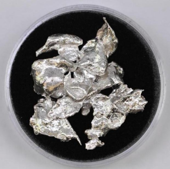 Crystalline Silver Nugget 5.2 Grams