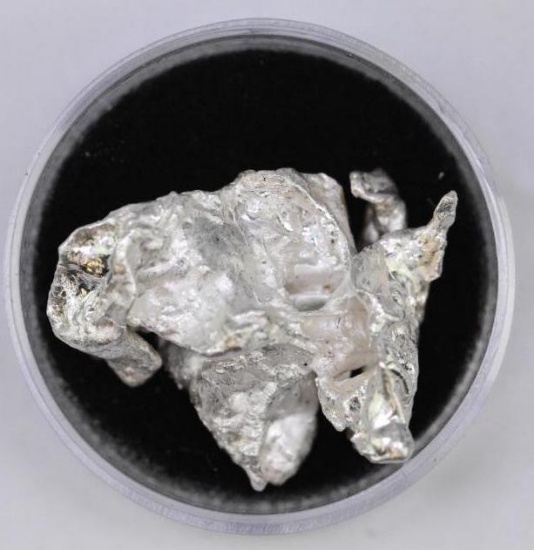 Crystalline Silver Nugget 12.9 Grams