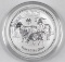 2015 50 Cents Australia Year of the Goat 1/2oz. .999 Fine Silver