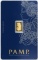 PAMP Suisse 1 Gram .9999 Fine Gold Ingot/Bar