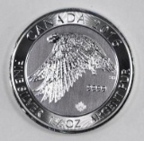 2016 Canada $8 1.5oz. .9999 Fine Silver Falcon