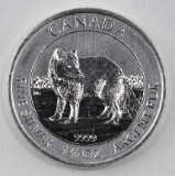 2014 Canada $8 1.5oz. Arctic Fox .9999 Fine Silver