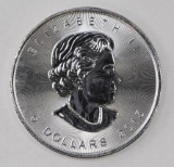 2015 $5 Canada Maple Leaf 1oz. .9999 Fine Silver