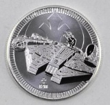 2021 $2 NIUE Star Wars Millennium Falcon 1oz. .999 Fine Silver