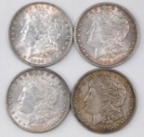 Group of (4) Morgan Silver Dollars