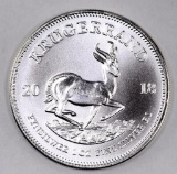 2018 South African Krugerrand 1 oz .999 Fine Silver Bullion Round
