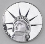 2017 $4 Solomon Islands Lady Liberty 1.5oz. .999 Fine Silver Round