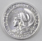 Intaglio Mint Panama-Pacific 2oz. .999 Fine Silver High Relief Round