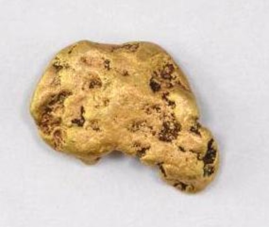 Alaska Placer Gold Nugget 5.26 Grams