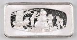 Franklin Mint - 1974 Christmas - 1000 Grains - 2.0oz. Sterling Silver Ingot/Bar