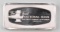 Franklin Mint - Banks - 1000 Grains - 2.0oz. Sterling Silver Ingot/Bar